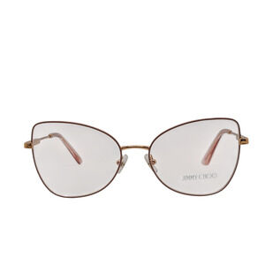 Jimmy Choo JC2006 3020 Rose Gold Frame Demo Lens 55mm Women's Eyeglasses
